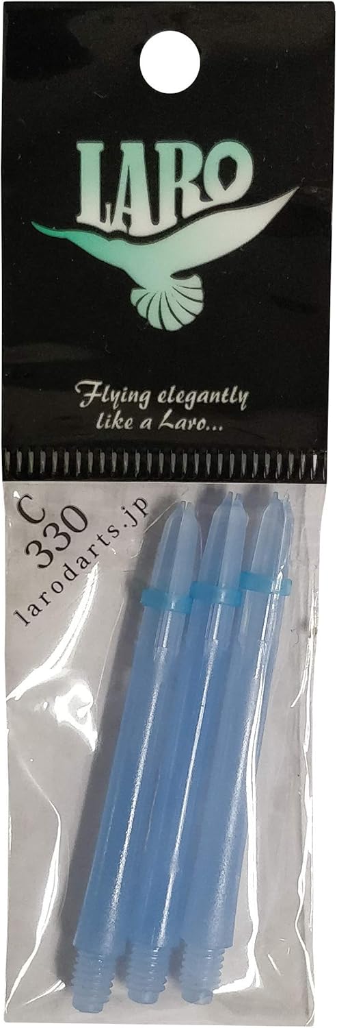 LSTYLE Dart Shafts – 1 Set (3 Shafts) – Nylon Plastic Universal Shafts | for Soft Tip & Steel Tip Darts