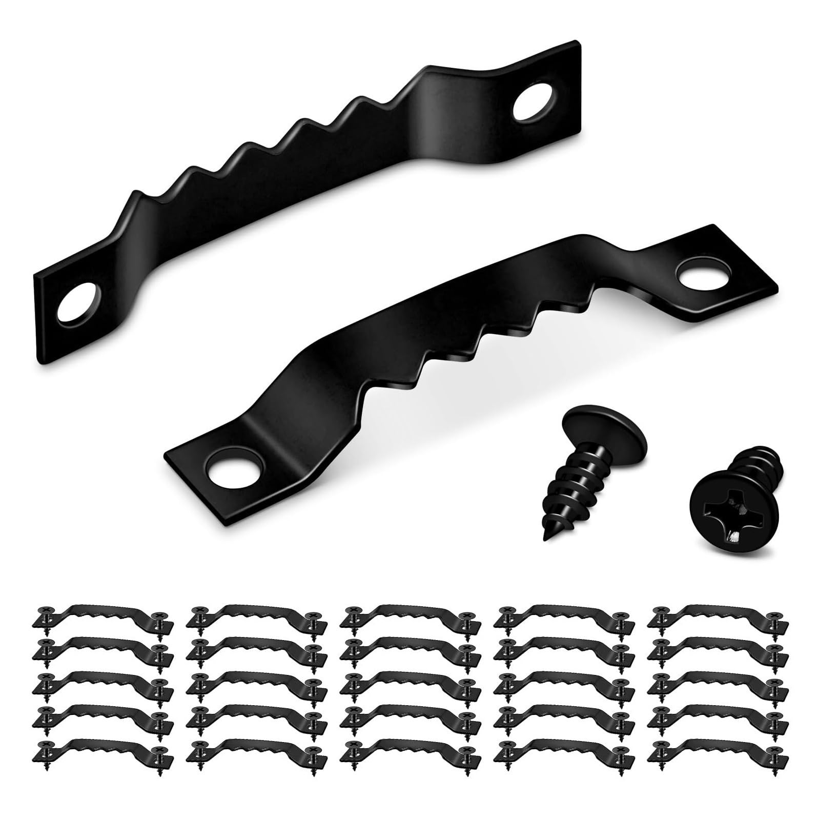 200Sets Sawtooth Picture Hangers Frame Hanging Hanger