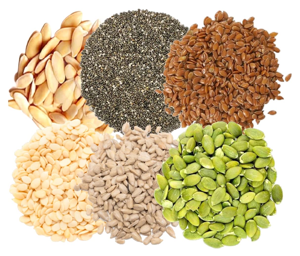 A D Food & Herbs Combo of Chia, Pumpkin, Muskmelon, watermelon, Sunflower & Flax Seeds Unroasted Natural | High in fibre | Diet food | Boosts Immunity | Healthy Snacks | Weight loss | (150 Gms Each) (B0B8XRL98M) Amazon Price History, Amazon Price Tracker