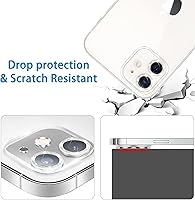 Vista 153 de 3 Pack Tempered Glass Camera Lens Protector for iPhone 12 6.1", Ultra HD, 9H Hardness, Anti-Scratch, Case Friendly, Easy to Install