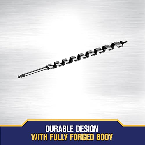 Miniatura 9 de IRWIN 4935572 Brocas de barreno, 1-116 x 17 pulgadas, color plateado