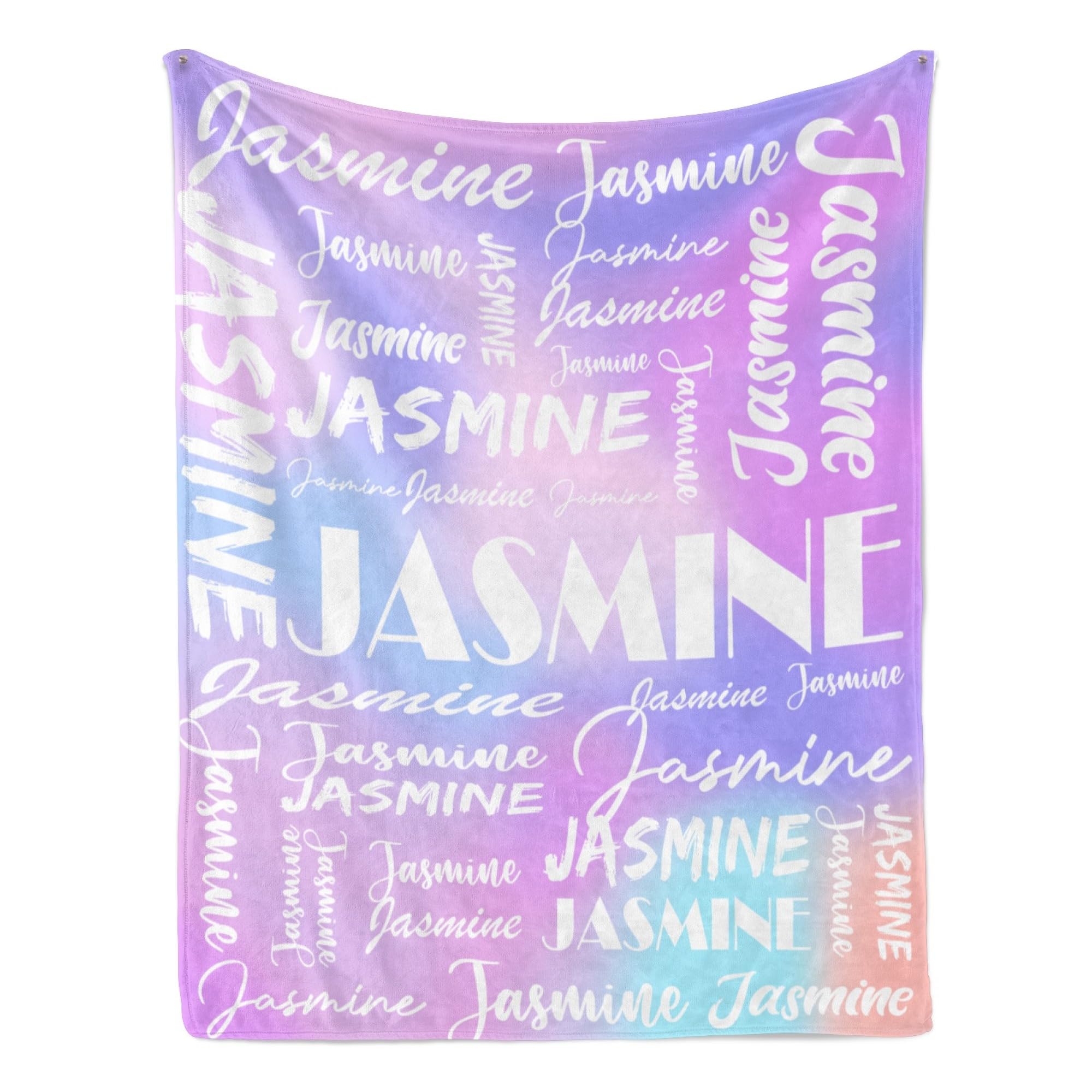 Dr.TOUGH Personalized Blanket – Custom Name Blanket For Kids & Adults, Flannel Throw Gift - View #7
