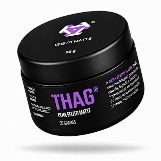 Pomada Modeladora Efeito Matte 80g - THAG Pomade - Exclusive Edition RECOMENDADO