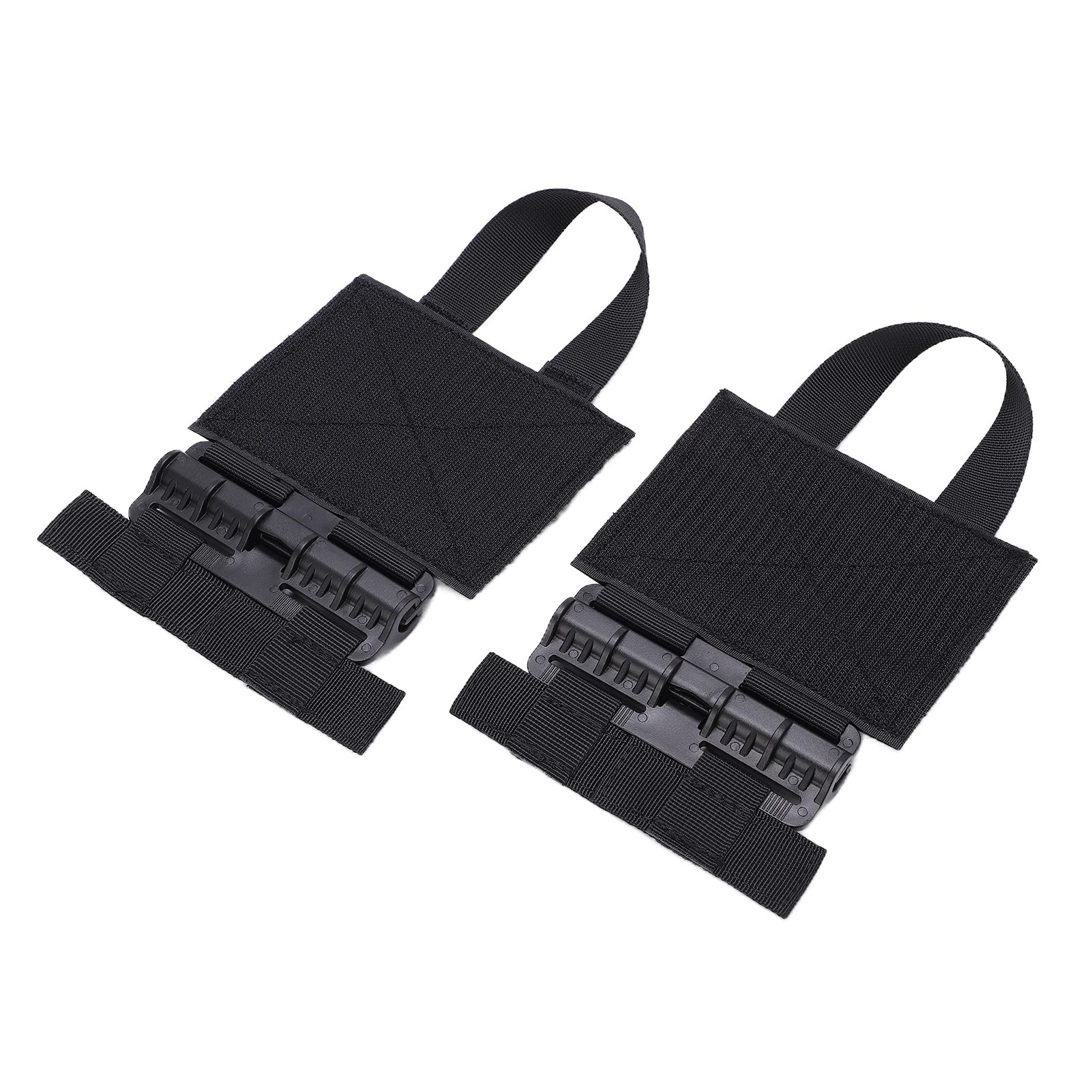 Set 2 Fibbie A Sgancio Rapido In Nylon - Per Zaini Tattici, Attività Outdoor, Colore Marrone - Foto 3