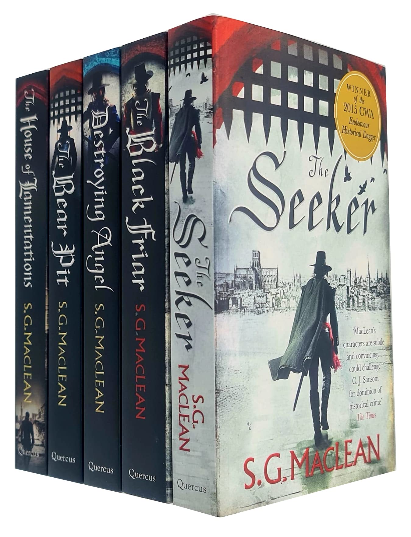 The Seeker Series 5 Books Collection Set By S.G. MacLean (The Seeker, The Black Friar, Destroying Angel, The Bear Pit, The House of Lamentations) Paperback – 1 Jan. 2021