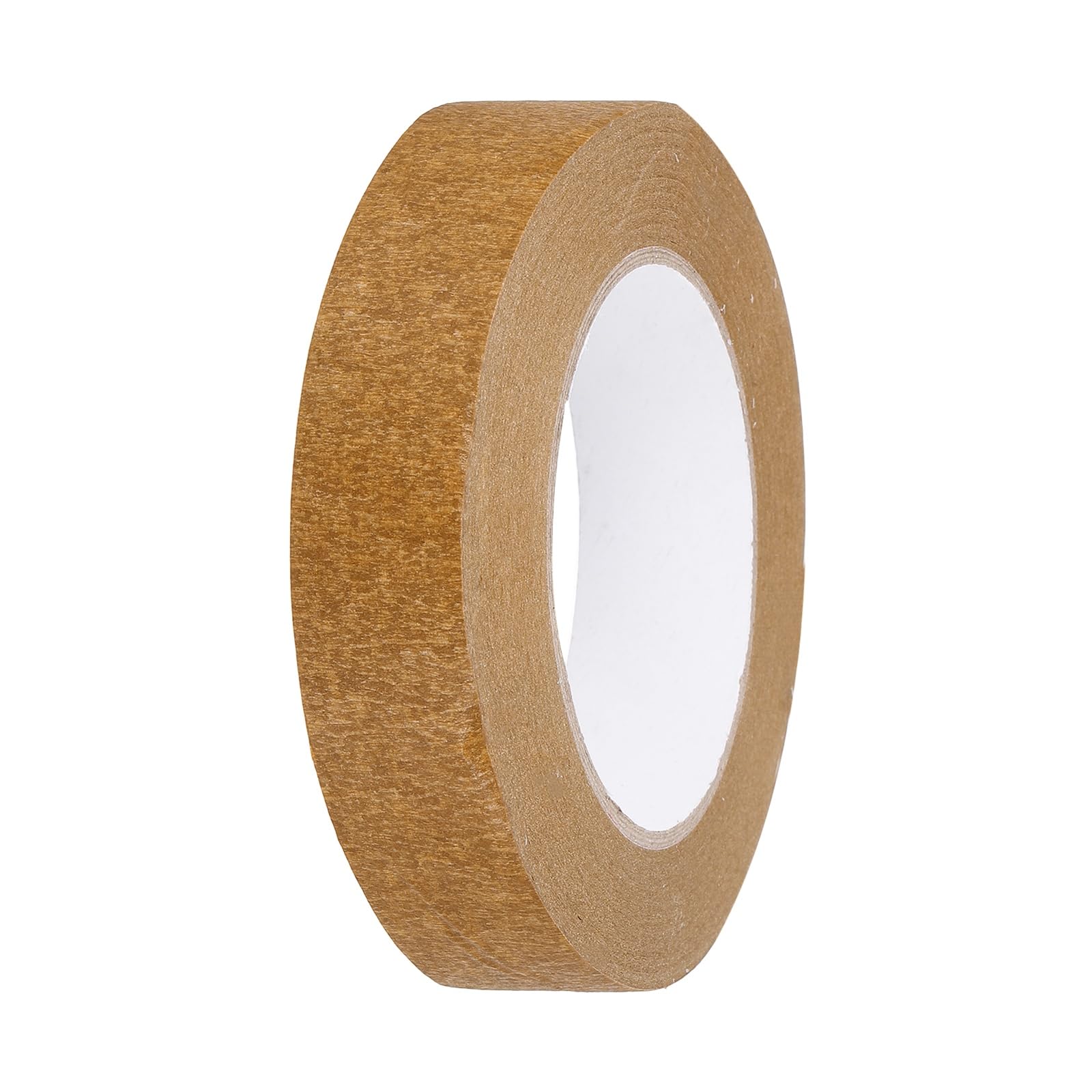 sourcing map 25mm x 50 Meters Colored Masking Tape for Art Brown โ image 1