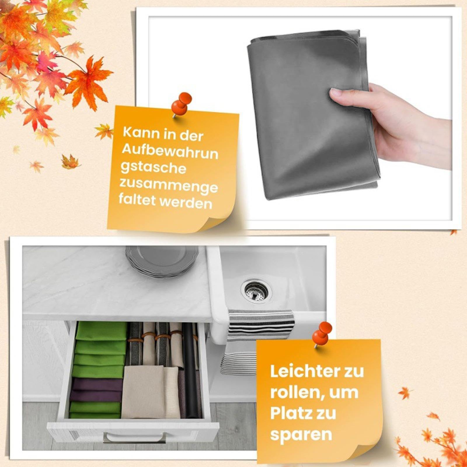 Tapis de Travail Lavable et Résistant à La Chaleur, En Silicone, Idéal pour Les Projets de Loisirs Créatifs à La Maison, Gris 80 Cmx60 Cm