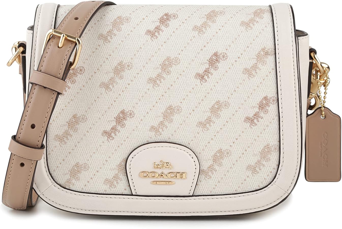 COACH 白 ホワイト ショルダーバッグ