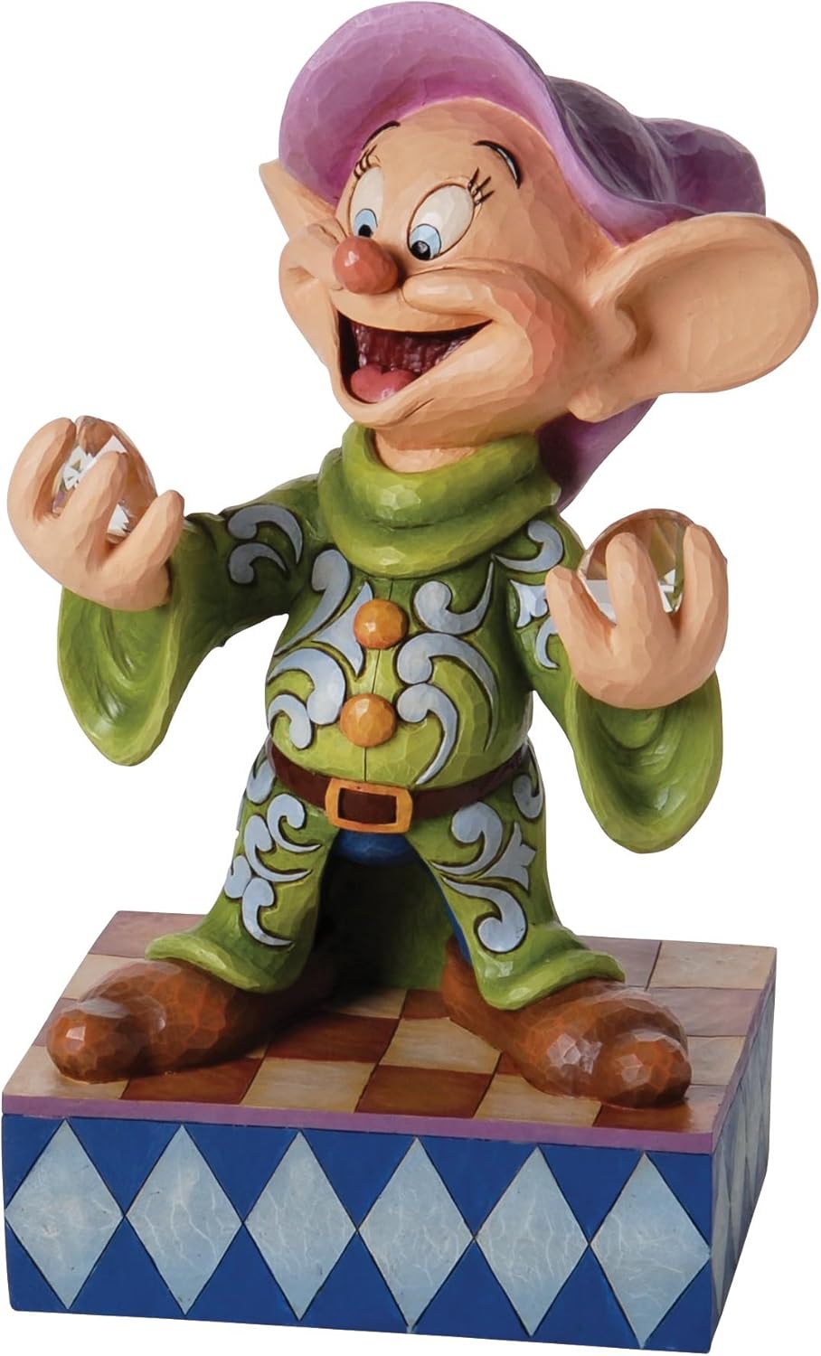 Amazon｜Jim Shore Disney Traditions A Million Diamonds Shine 7人の小人 ドーピー