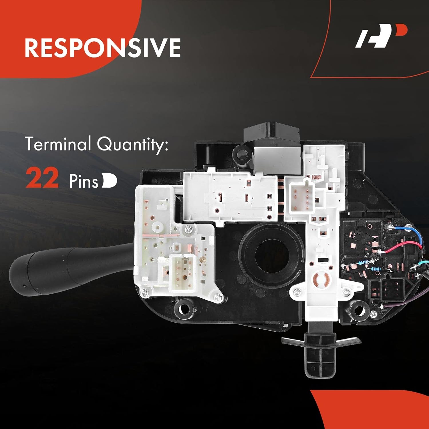 A-Premium Turn Signal Switch, Windshield Wiper, Parking Lamp Multifunction Switch Lever Compatible with Saturn SW1 1995-1999, SW2 1995-2001