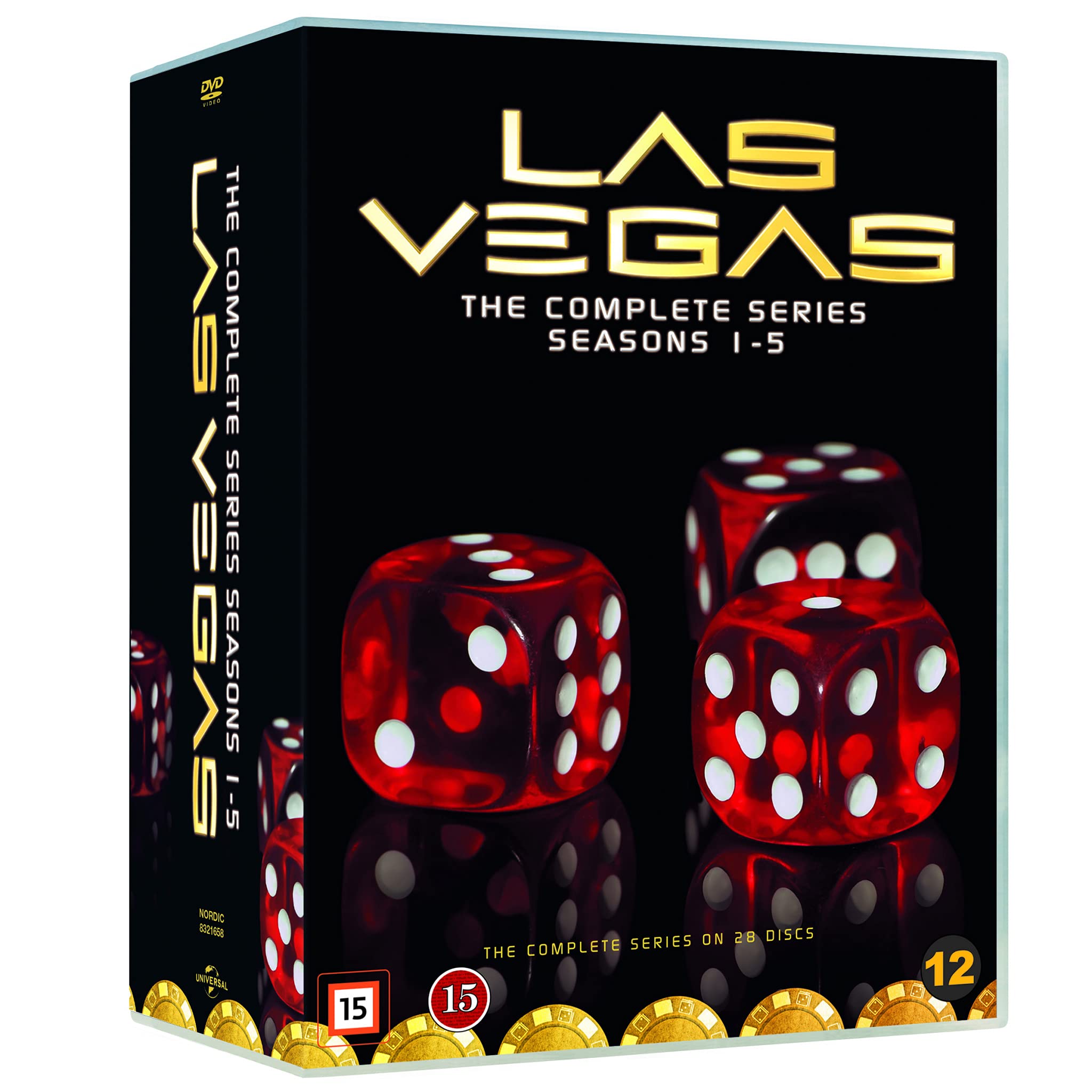 UNIVERSAL SONY PICTURES NORDIC Las Vegas Serie Completa - DVD