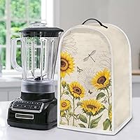 Vista 11 de doginthehole Hummingbird Blender Covers for Kitchen, Washable Appliance Covers Anti Fingerprint Stain Resistant Polyester Blender Dust Cover