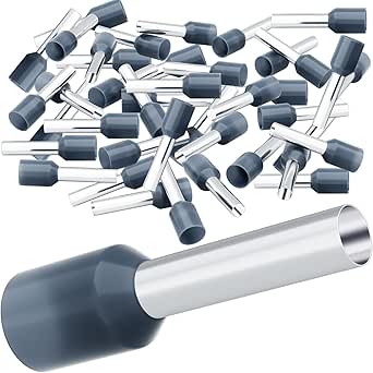 HOLMOL Ferrules 4mm², 150PCS Bootlace Ferrules, Insulated Wire Ferrules ...