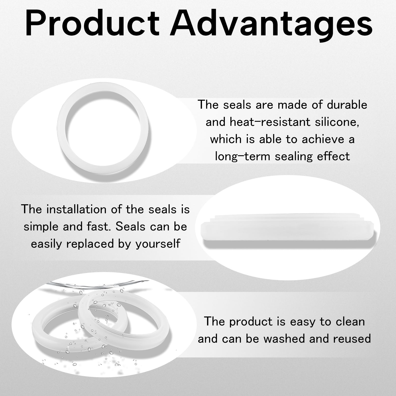 Delonghi-Joint Torique En Silicone Pour Machine à Café Delonghi EC680, EC685, 51mm