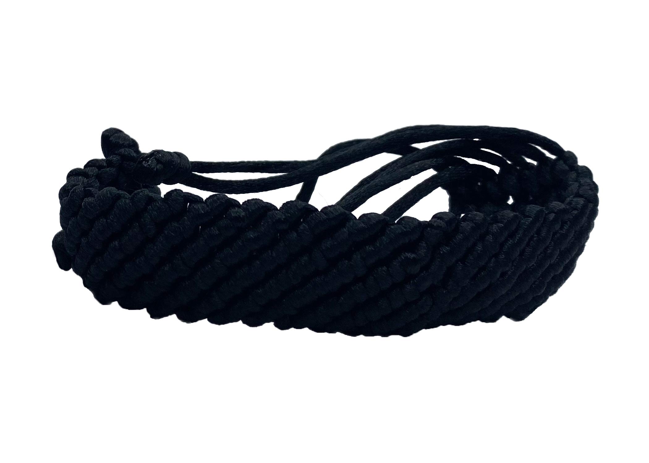 MAHANT JI Handmade Thick Black Thread Braided Wrist Band From Kashi For Unisex Adult (B08NXWRFB9) Amazon Price History, Amazon Price Tracker