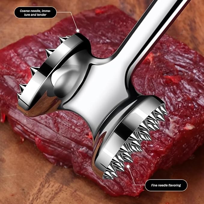 Martillo Ablandador de Carne con Mango Antideslizante miniatura 6