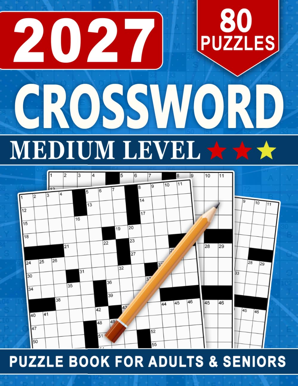 2027 Crossword Puzzle Book For Adults & Seniors: Fun and Stimulating Activities for Mental Exercise and Entertainment