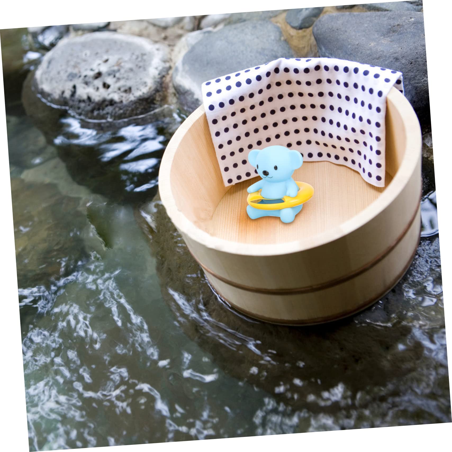 BESPORTBLE 3 Piezas Termometro De Agua Productos De Seguridad Para El Baño De Los Niños Themomertor Digital Para Niños Temperatura De La Pantalla Led Bebé Bañera Gel De Sílice Electrónico