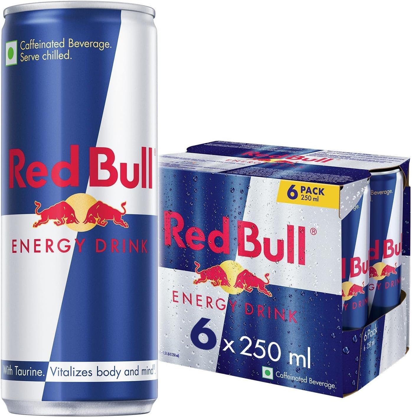 Energy Drink, 250 ml (6 Pack)