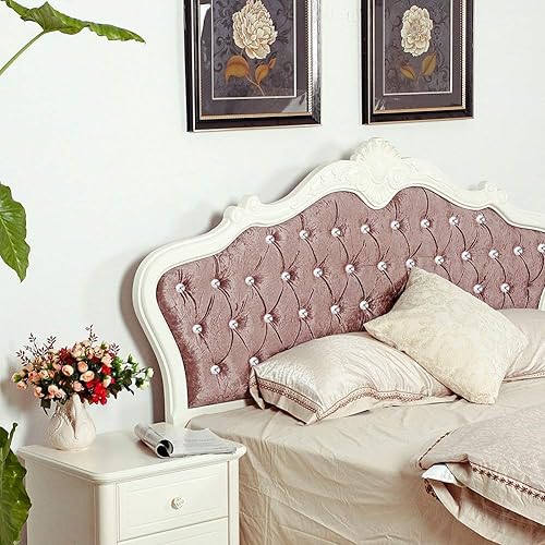 Miniatura 2 de 50 botones de tapicería de cristal, botones redondos de cristal de diamantes de imitación de 0.79 pulgadas de diámetro, con lazo de metal, para