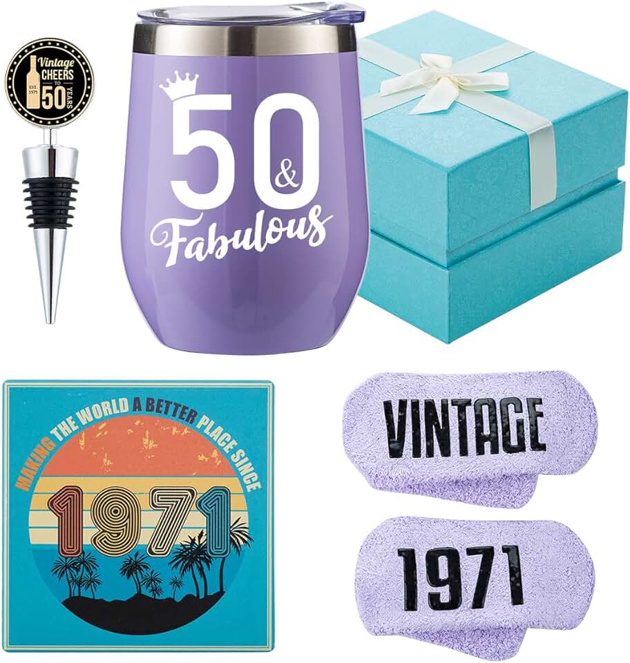 gifts for women turning 50