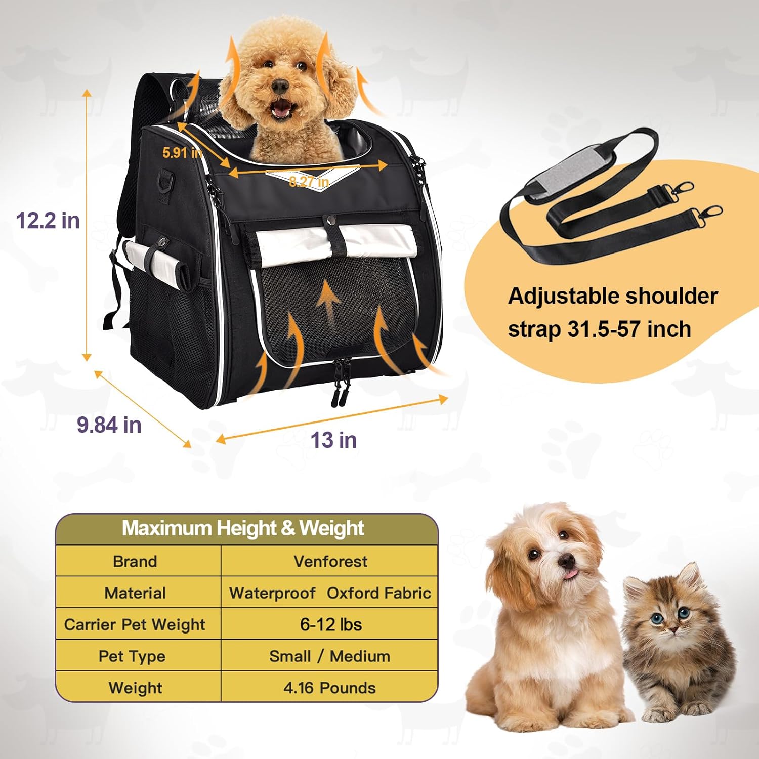 Ride in Style: The Ultimate Dog Bike Basket for Your Furry Friend!