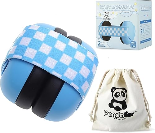 PandaEar Protección auditiva para bebés, audífonos con cancelación de ruido para bebés y niños pequeños de 0 a 3 años