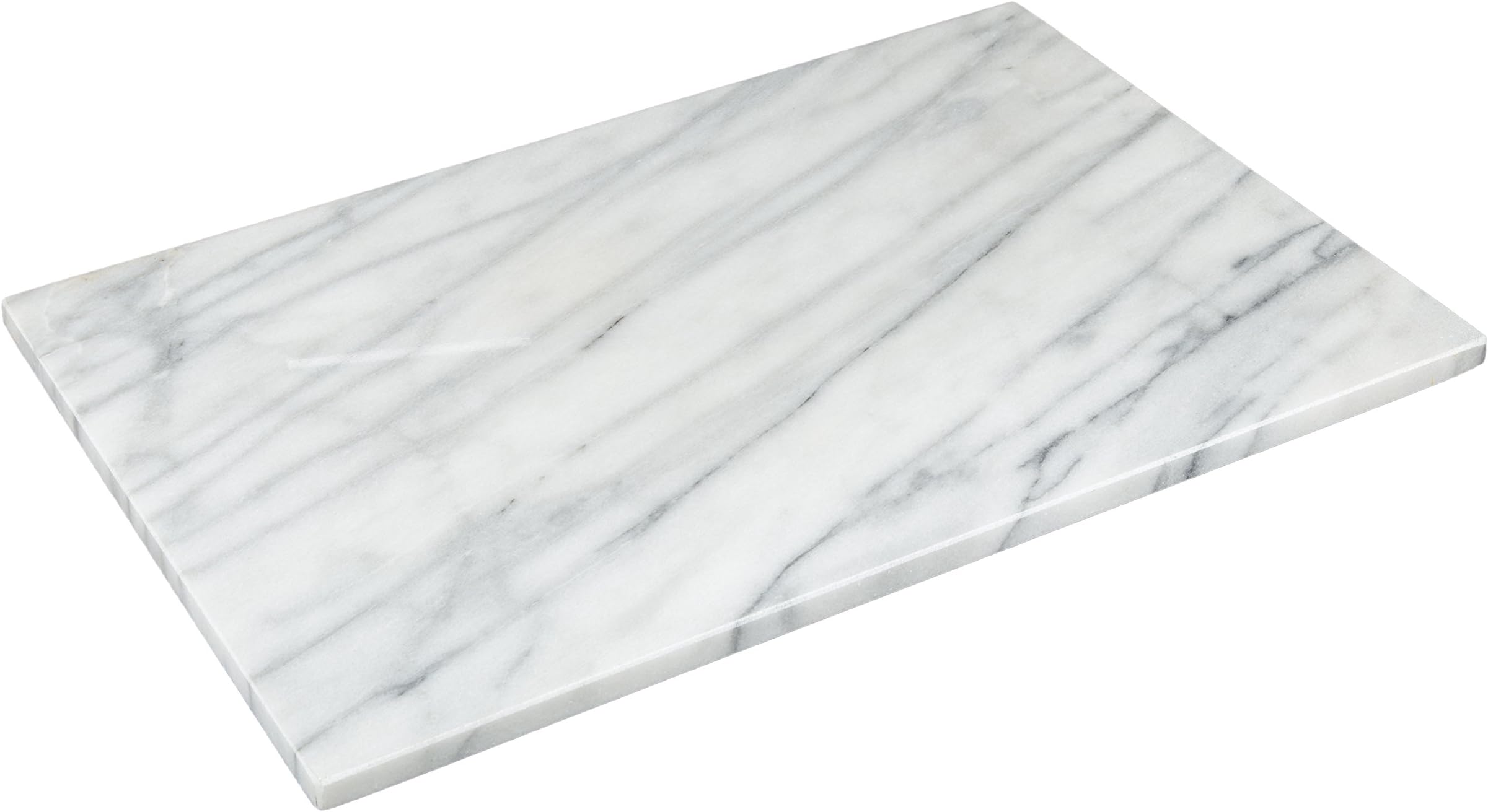 "Taj" Creamy White 12" x 18" Pastry Board