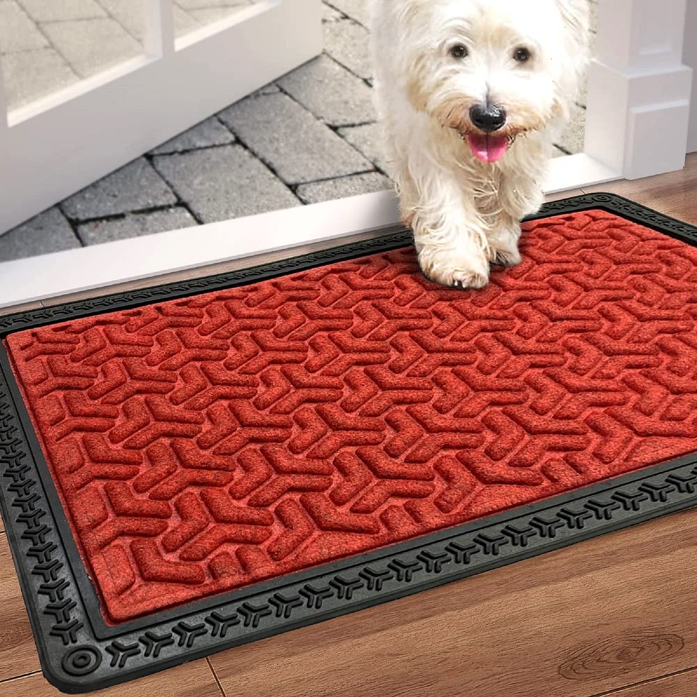 Amazelo Cart Rectangular Floor Mat-Polypropylene Anti Slip Doormat For Home Entrance,Mat For Bedroom,Rubber Backing Indoor Outdoor Mats For Floor,Living Room,Bathroom&Office Use(60X40 Cm,Maroon) (B0B39CJZVX) Amazon Price History, Amazon Price Tracker
