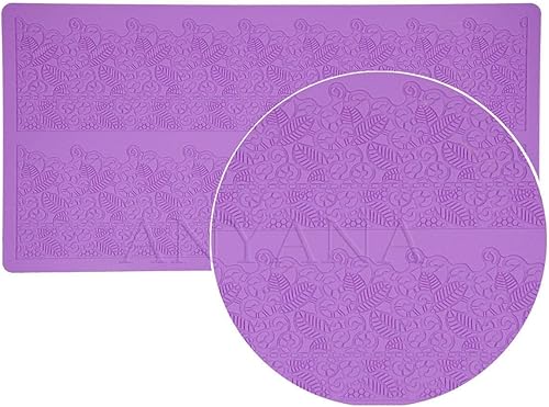 Miniatura 6 de Azúcar comestible pastel de silicona fondant impresión encaje mat decoración pastel molde goma pasta cupcake topper herramienta glaseado caramelo