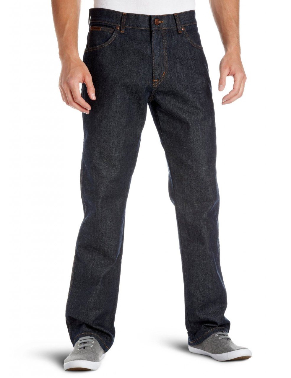 Wrangler Men's Texas Stretch Straight Jeans, Blue (Rinsewash 023), 34/34 (Manufacturer Size: 34/34)