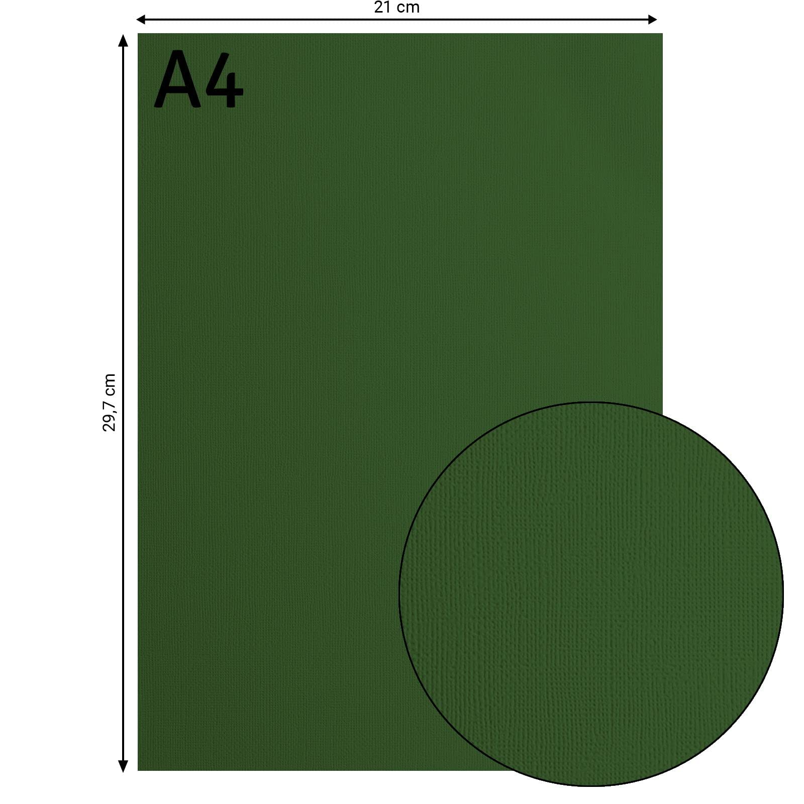 Vaessen Creative Florence Cardstock 2928-019A4 - Papel Para Manualidades, 216 G/m², DIN A4, 10 Unidades, Color Rosa