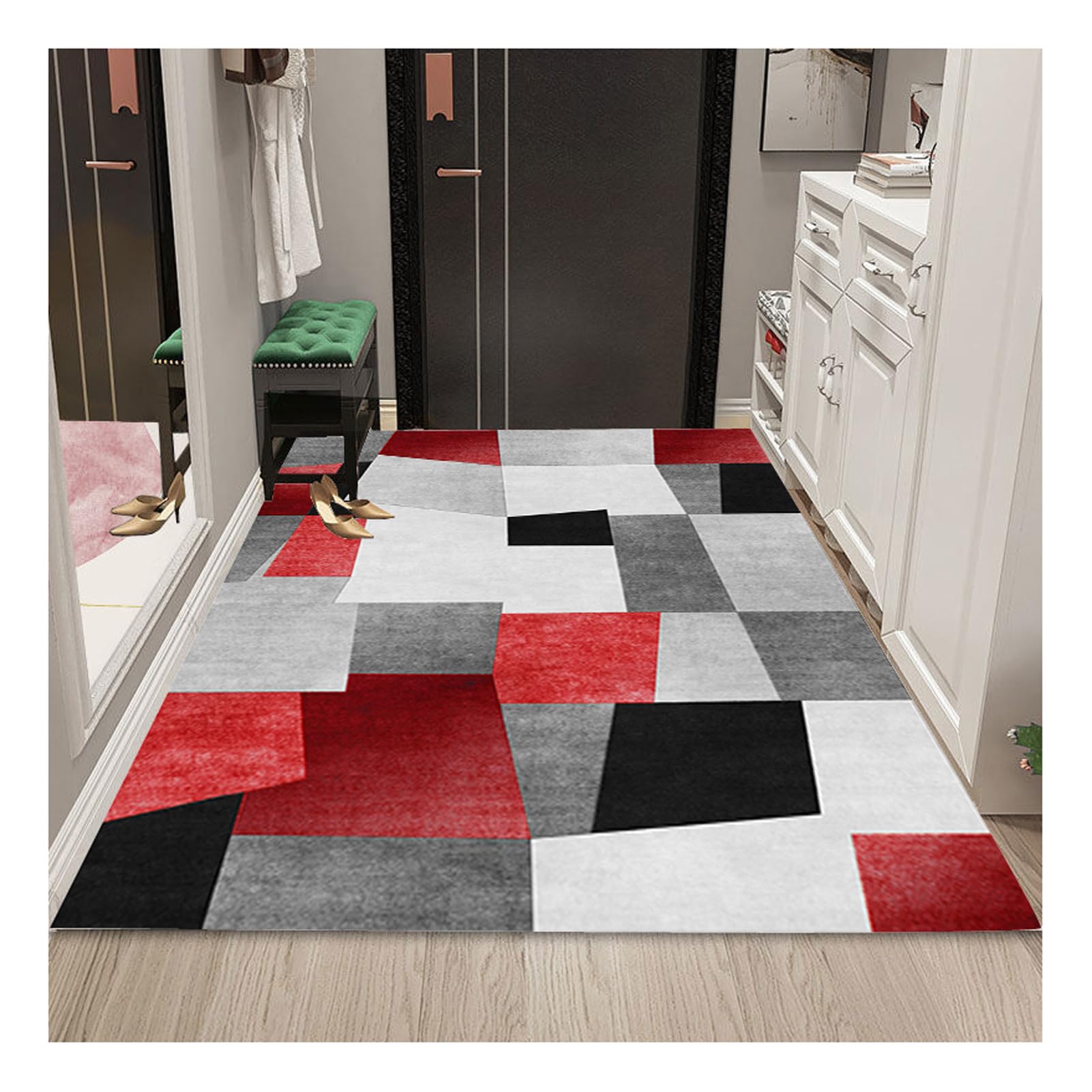 Tappeto Runner Cucina 40x120cm Lavabile - Antiscivolo Per Corridoio, Camera, Ingresso - Foto 5