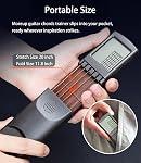 Pocket Guitar Chord Practice Tool, Portable Guitar Neck for Trainer Beginner w/ a Rotatable Chords Chart Screen (Battery Included)