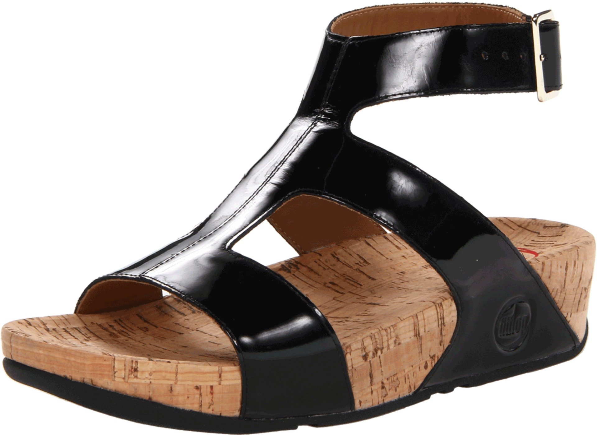 FitFlop Women's Arena Patent Gladiator Sandal