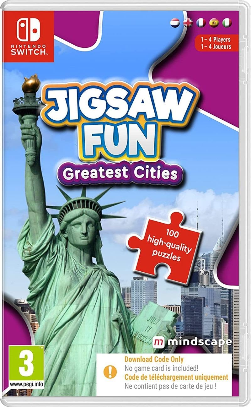 Mindscape Jigsaw Fun – Größte Städte (Code in Box)