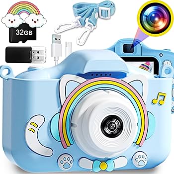 Amazon.co.jp: NWIWI キッズカメラ トイカメラ 48MP子供 カメラ