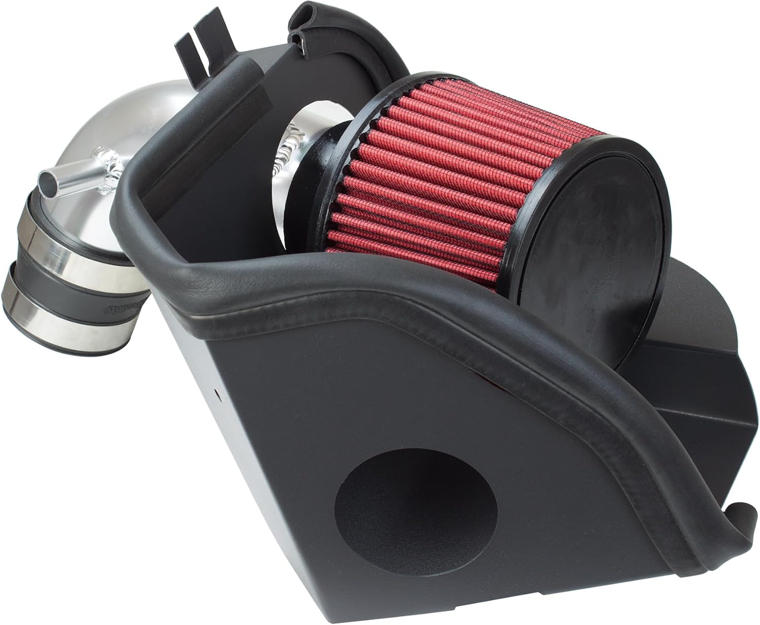 Cold Air Intake System with Heat Shield Kit + Filter Combo Red Compatible For 06-11 Honda Civic 1.8L