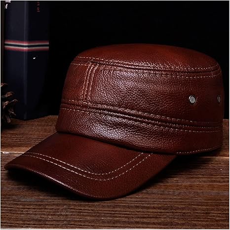 Amazon Co Jp レザーキャップ メンズ本革野球キャップ 男性spリングウィンター暖かいベレー帽のmil Itary帽子 Color Light Brown Hat Size Adjustable 56 60cm 服 ファッション小物 Amazon Co Jp レザーキャップ メンズ本革野球キャップ 男性spリングウィンター暖かいベレー帽のmil Itary帽子 Color Light Brown Hat Size Adjustable 56 60cm 服 ファッション小物