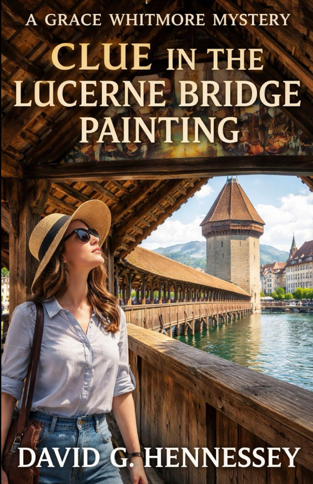 Clue in the Lucerne Bridge Painting: Book 80 in the Grace Whitmore Mystery Series