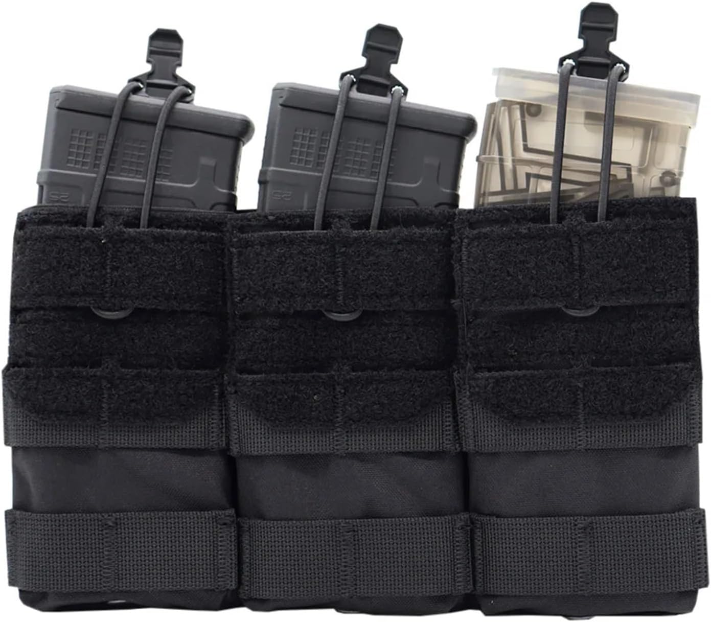 New Stye Tactical Molle Triple Magazine Pouch Rifle Mag Pouch Holder for 556 M4 M16 Rifle Airsoft Magazine