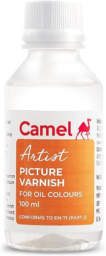 Camel Artist Picture Varnish for Oil Colour (Off-White)