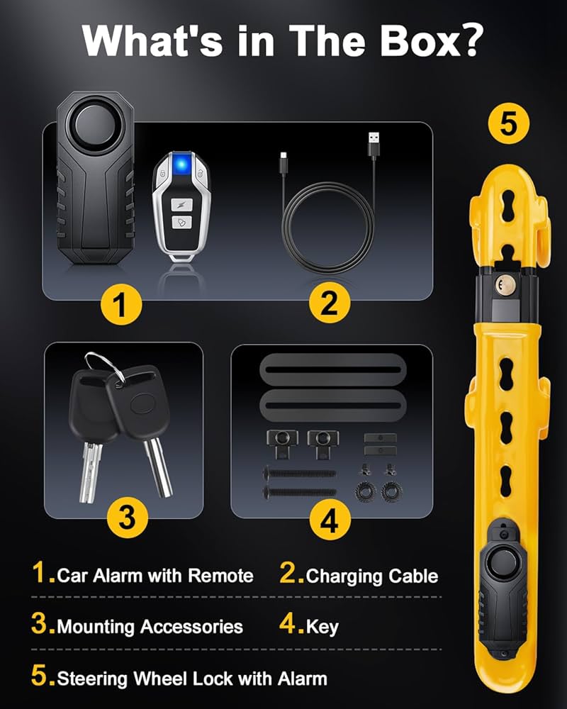 ハンドルロック　Vehicle Security System 46-1502 ハンドルロック Vehicle Security System 46-1502 Amazon.com