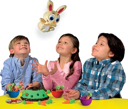 Goliath Jumping Jack, Board Game with Rabbits from 4 Years, Board Games for 2 to 5 Players, German Version, Blue