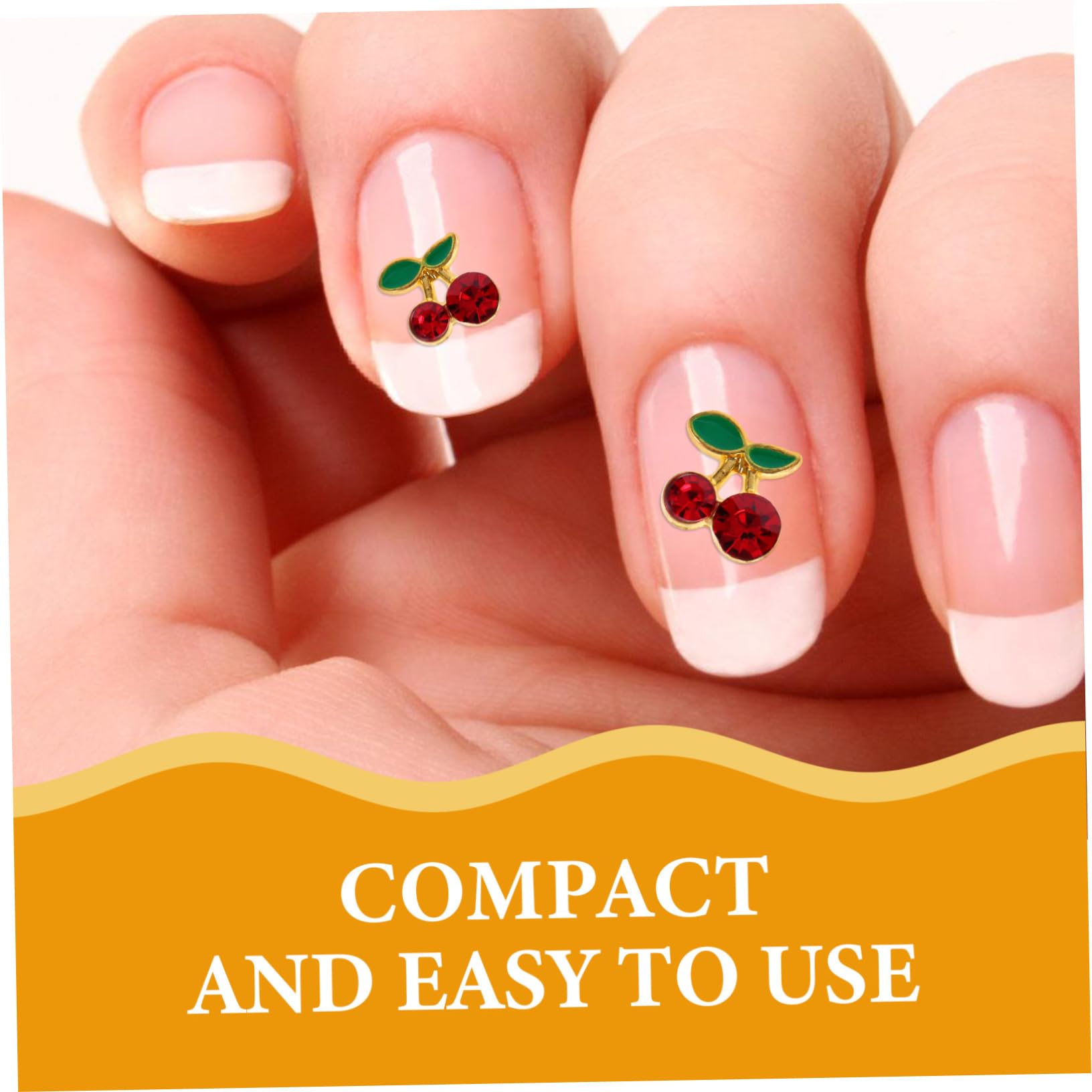 3 Set Charm Per Unghie Decorazioni Nail Art Per Manicur Te Adesivi Brillanti Per Unghie Naturali Unico 32 Pezzi*3