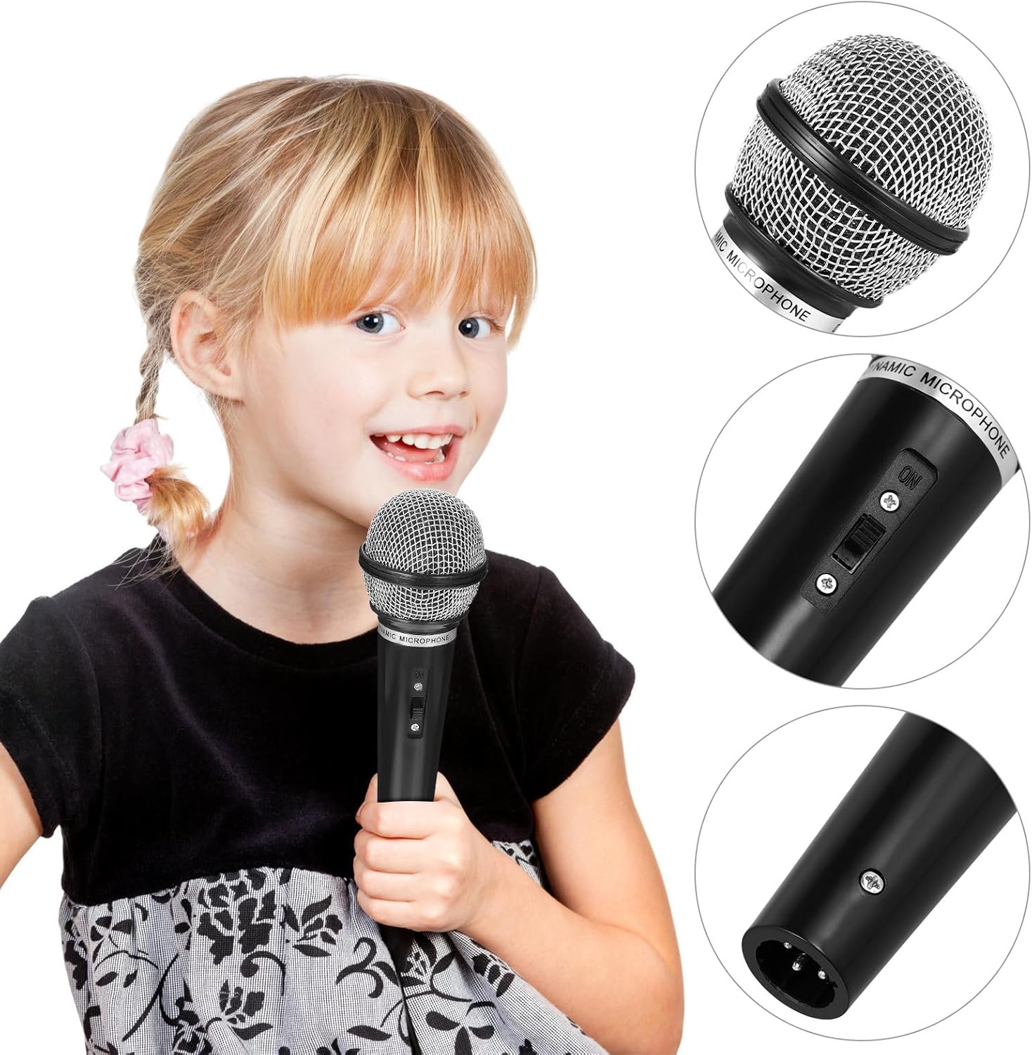 1pc Fake Microphone Toy for Toddlers Kids Toy Microphone Prop for Party Stage Performance - Image 3