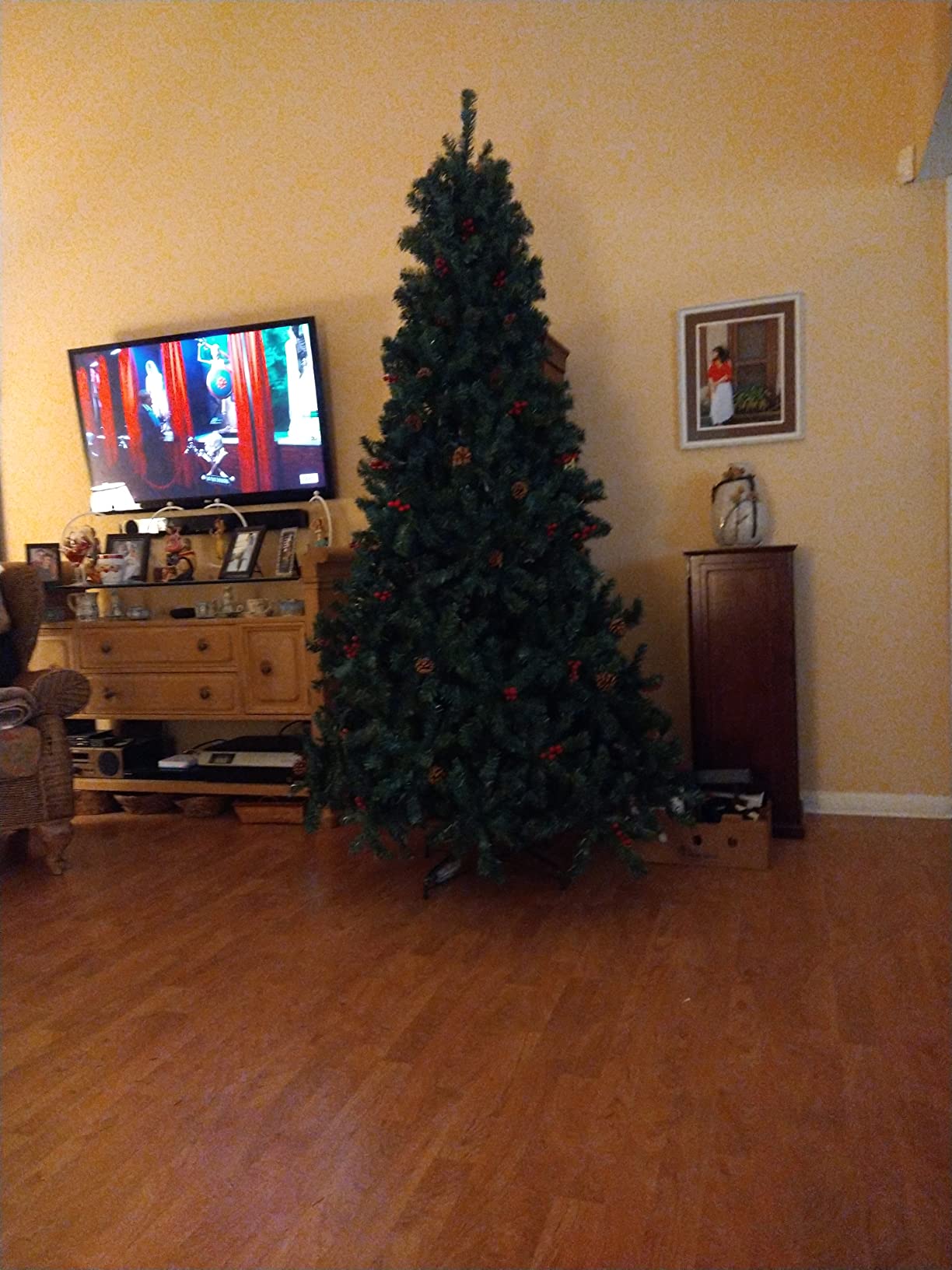 38/mo Finance Best Choice Products 9ft PreLit PreDecorated Spruce