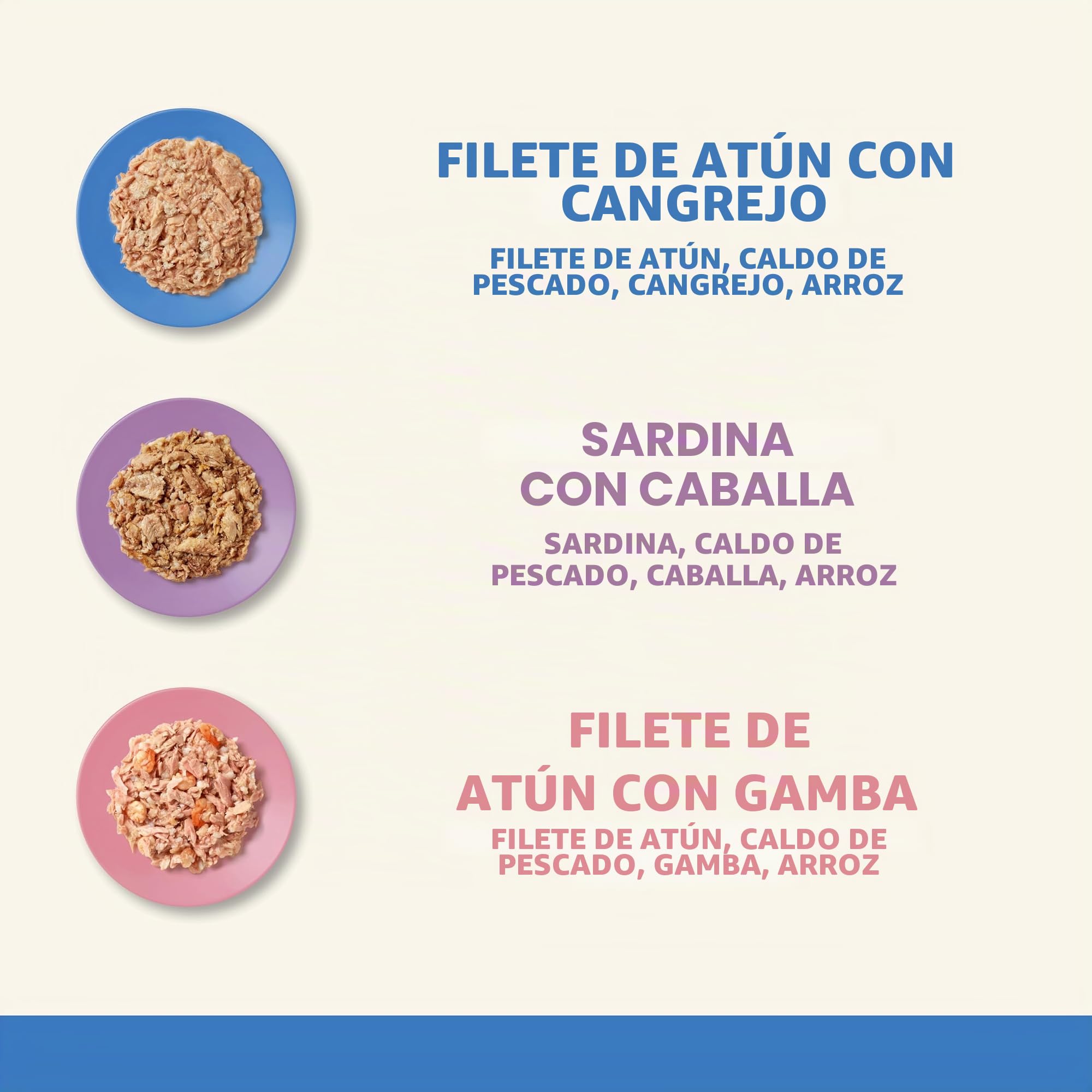 Applaws Olla de Comida húmeda 100% Natural para Gatos, Paquete múltiple de selección de Pescado en Caldo, macetas de 60 g (Paquete de 4, 32 macetas en Total)