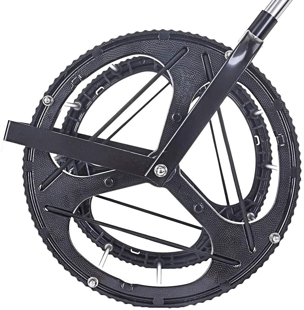 Chestnut-YX Telescopic Tennis Ball Roller Hopper Pickup Hopper with Adjustable Tripod Base, Automatic Pick-up Tennis Ball Retriever Ball Collector Can Hold 60 Tennis Balls, 100x22x26cm