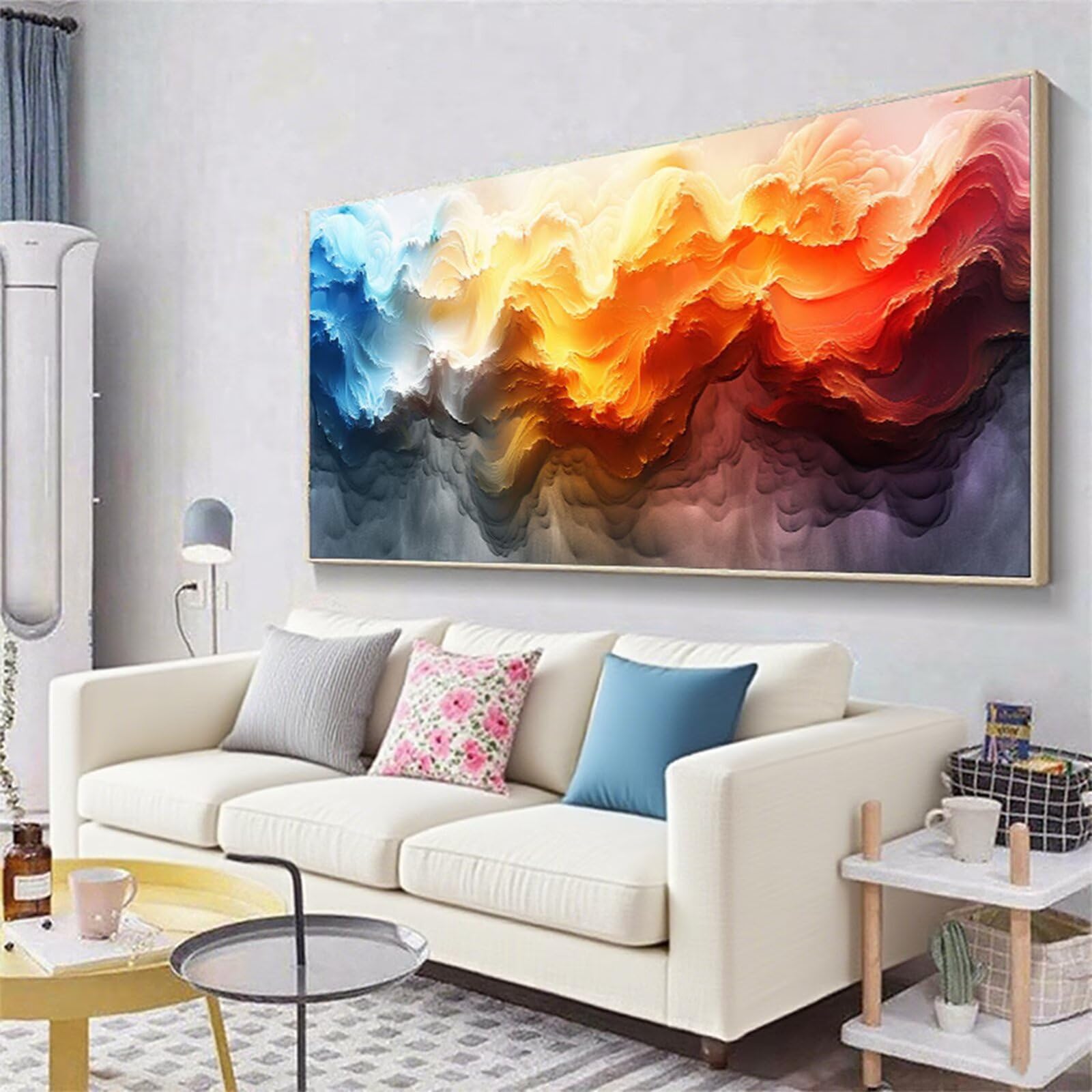 Sztuka diamentowa, kolorowe zestawy do malowania diamentami dla dorosłych, 5D Dimond Art Clouds Gem Arts and Crafts Paintings, DIY, kryształ górski, haft krzyżykowy, malowanie według numerów